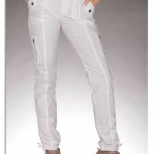 NWOT Boston Proper White Cargo Pants Sz 6 E25